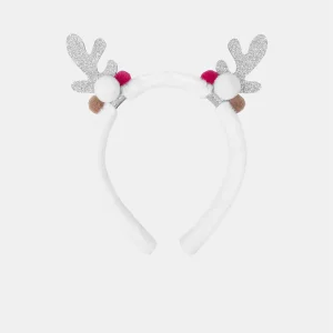 Serre-tête blanc cerf Fille