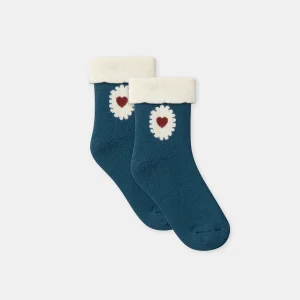 Chaussettes bleues Fille