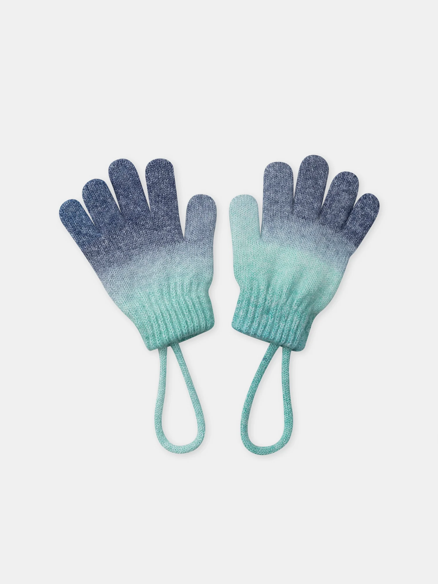 Gants tie and dye en maille Garçon – Image 2