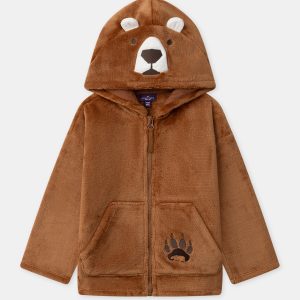 Veste pyjama marron Garçon