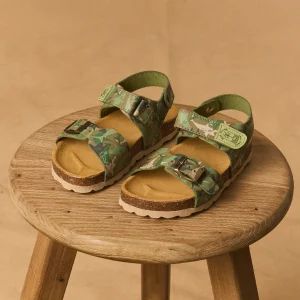 Sandales imprimé requins