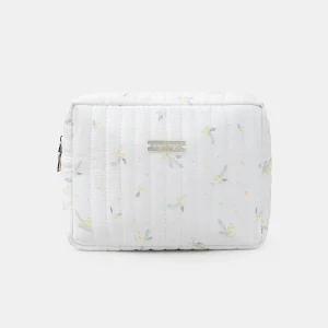 Trousse écrue imprimé feuillages Naissance Fille