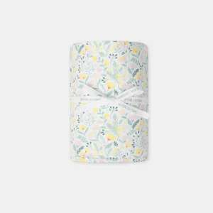 Couverture imprimé fleuri Naissance Fille