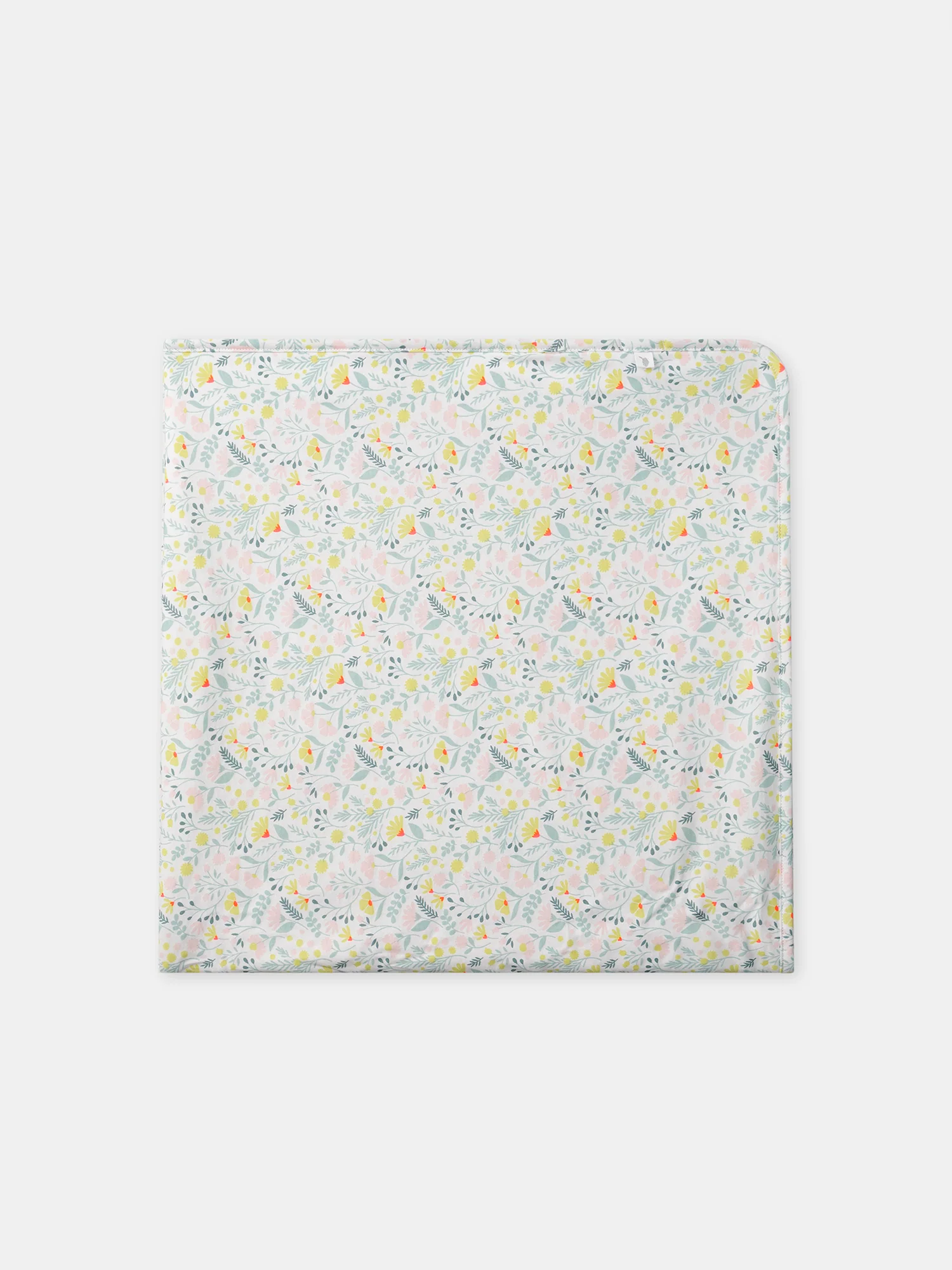 Couverture imprimé fleuri Naissance Fille – Image 4