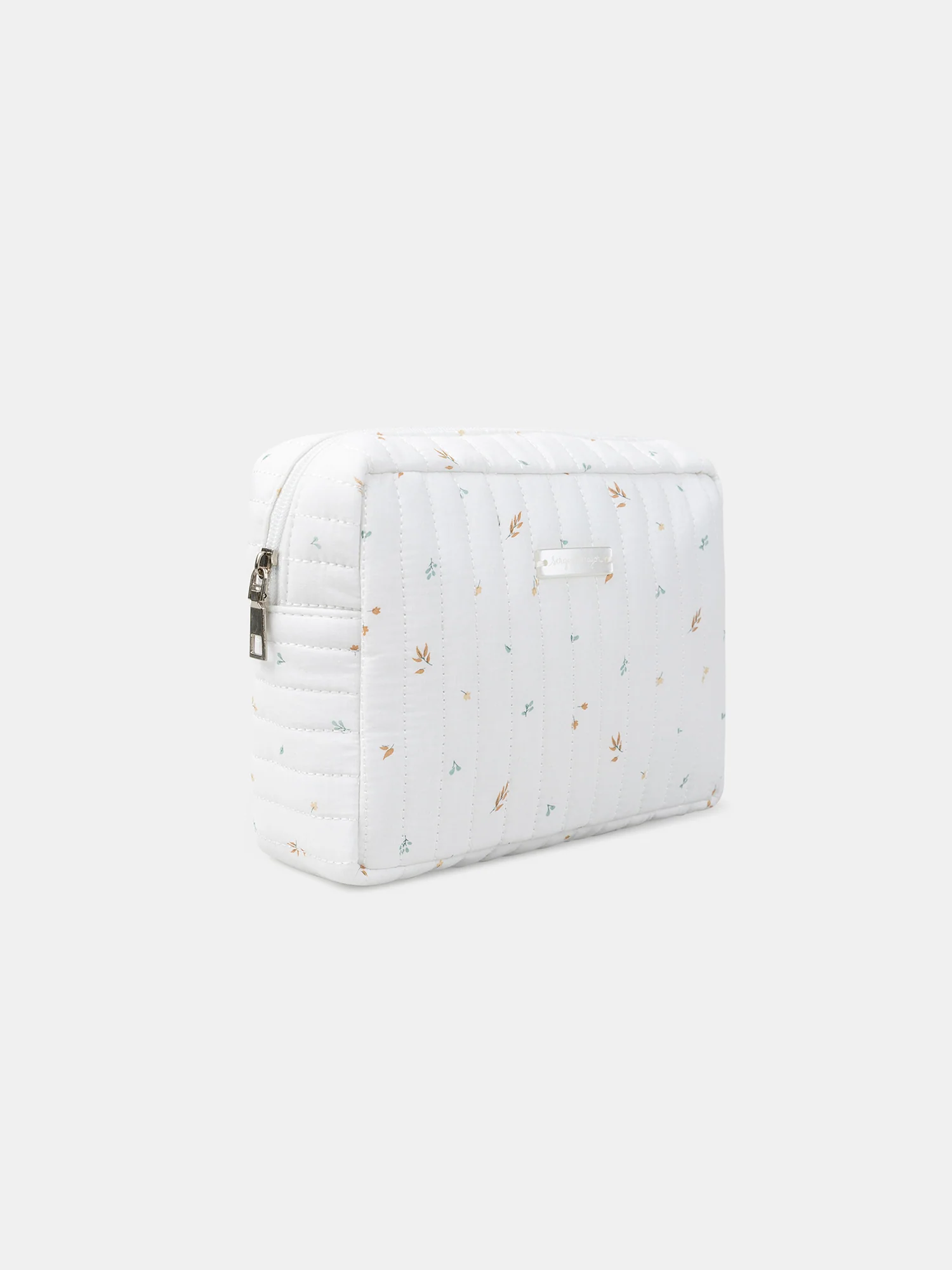 Trousse écrue imprimé feuillages Naissance Mixte – Image 3