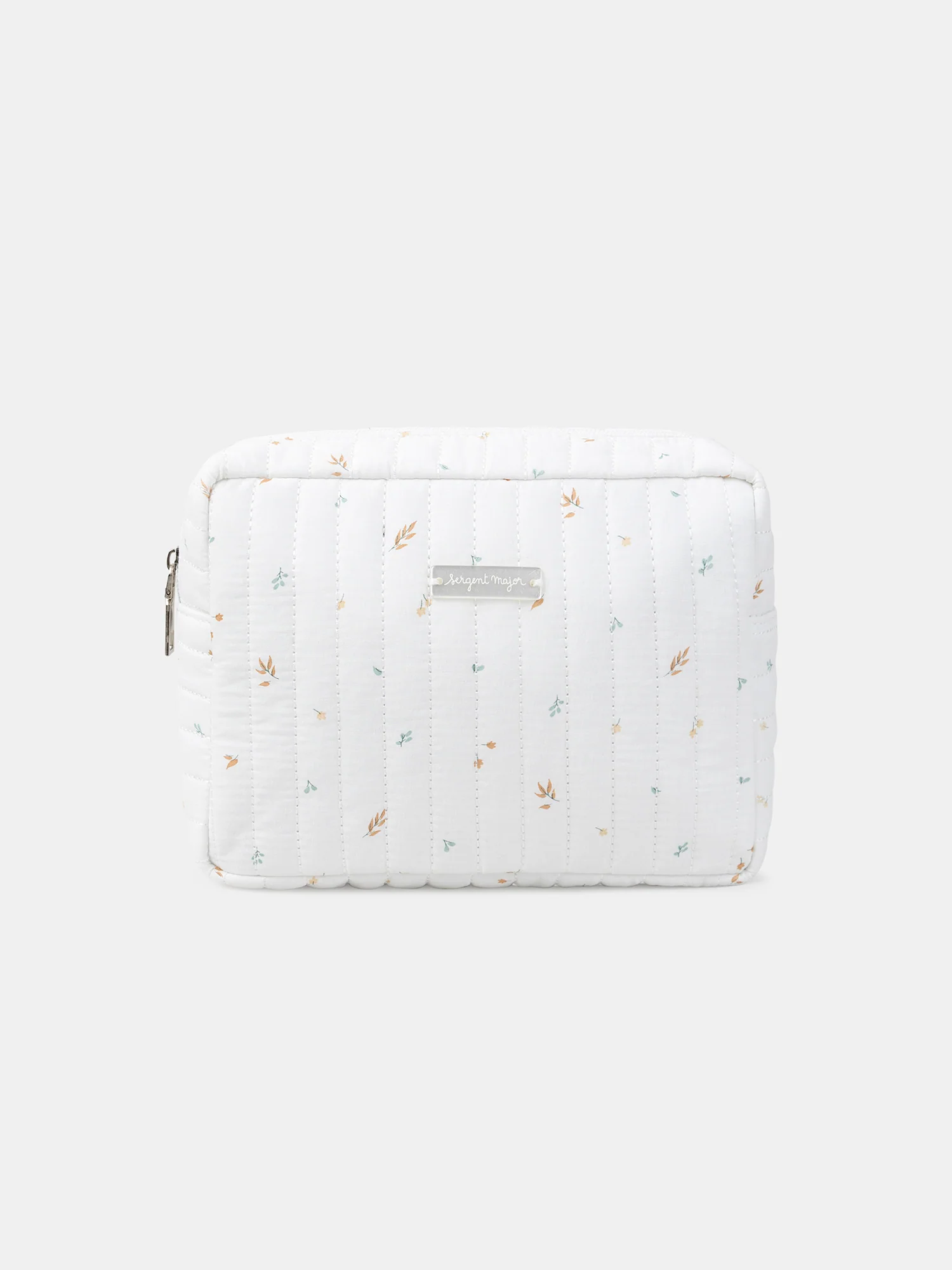 Trousse écrue imprimé feuillages Naissance Mixte – Image 2