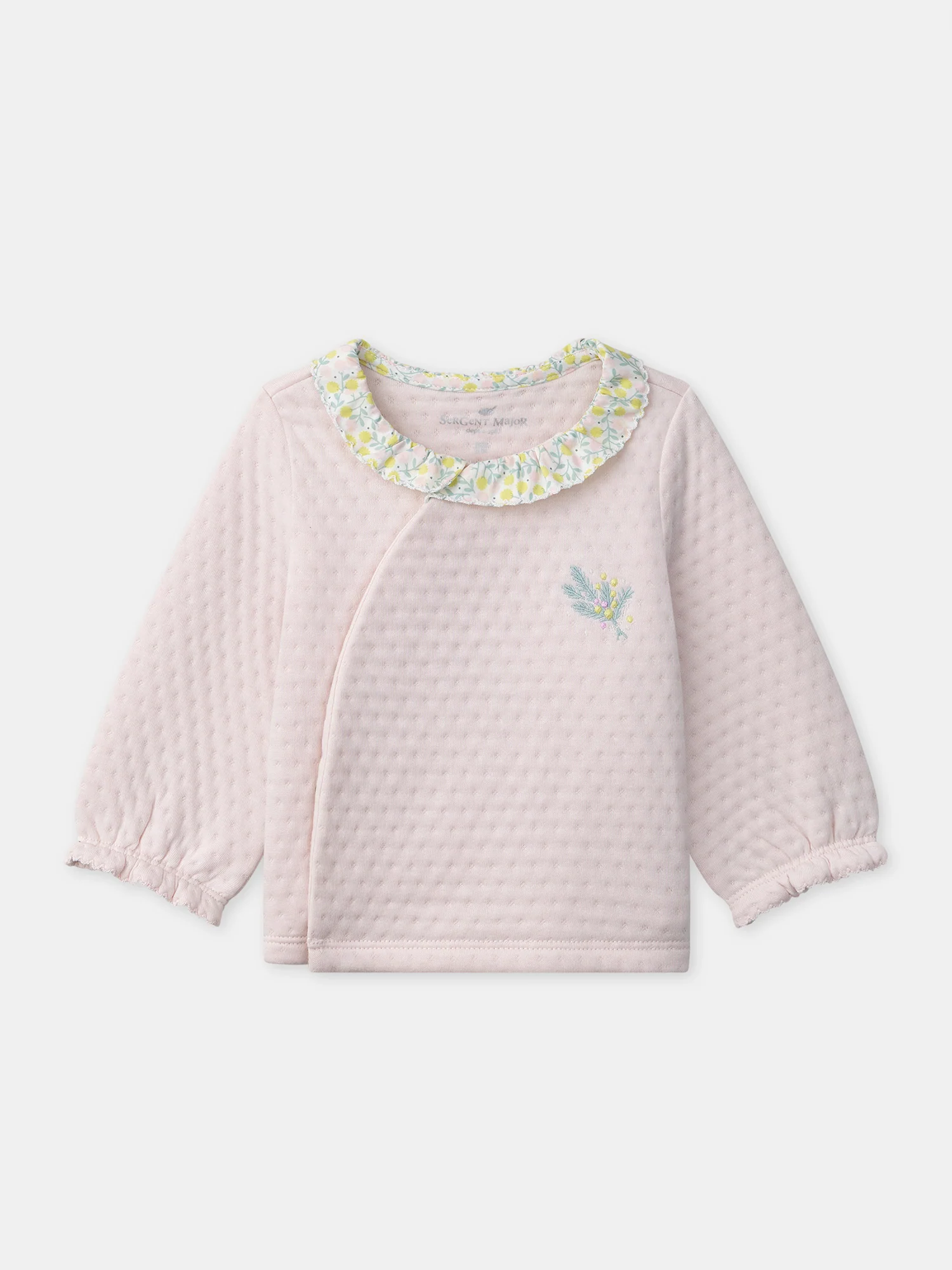 Ensemble haut + pantalon rose + doudou Naissance Fille – Image 7