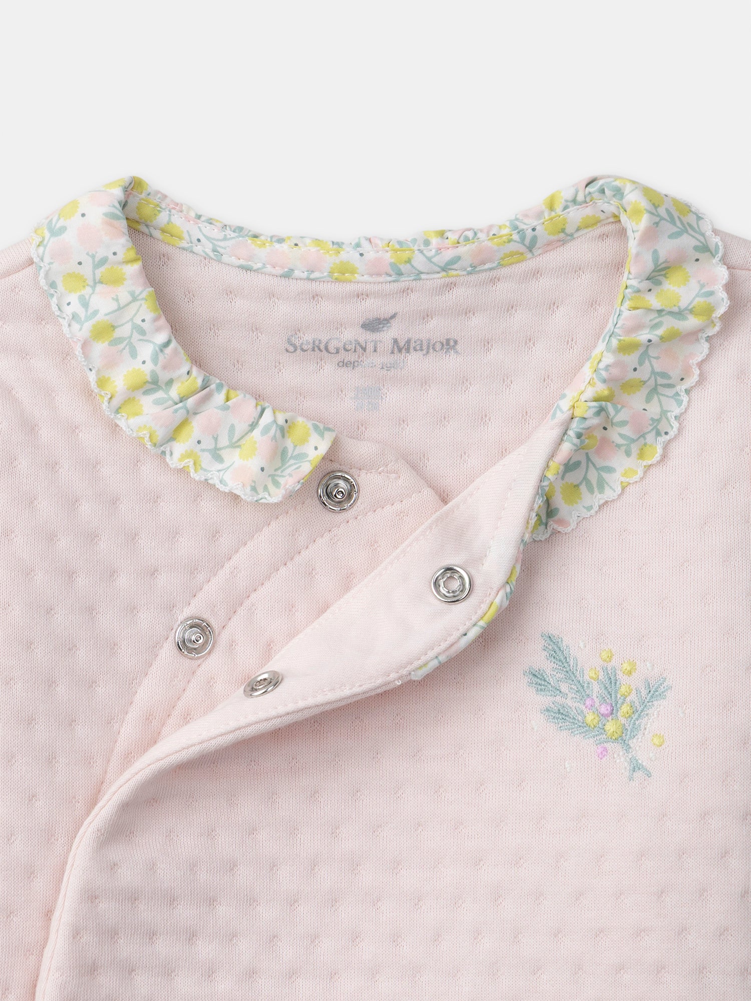 Ensemble haut + pantalon rose + doudou Naissance Fille – Image 8