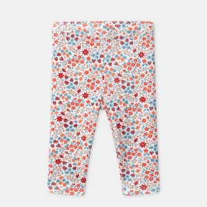 Legging imprimé fleuri et fraises Bébé Fille