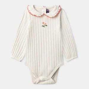 Body écru à col Bébé Fille