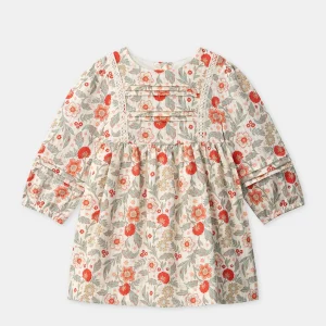 Robe imprimée fleuri Bébé Fille
