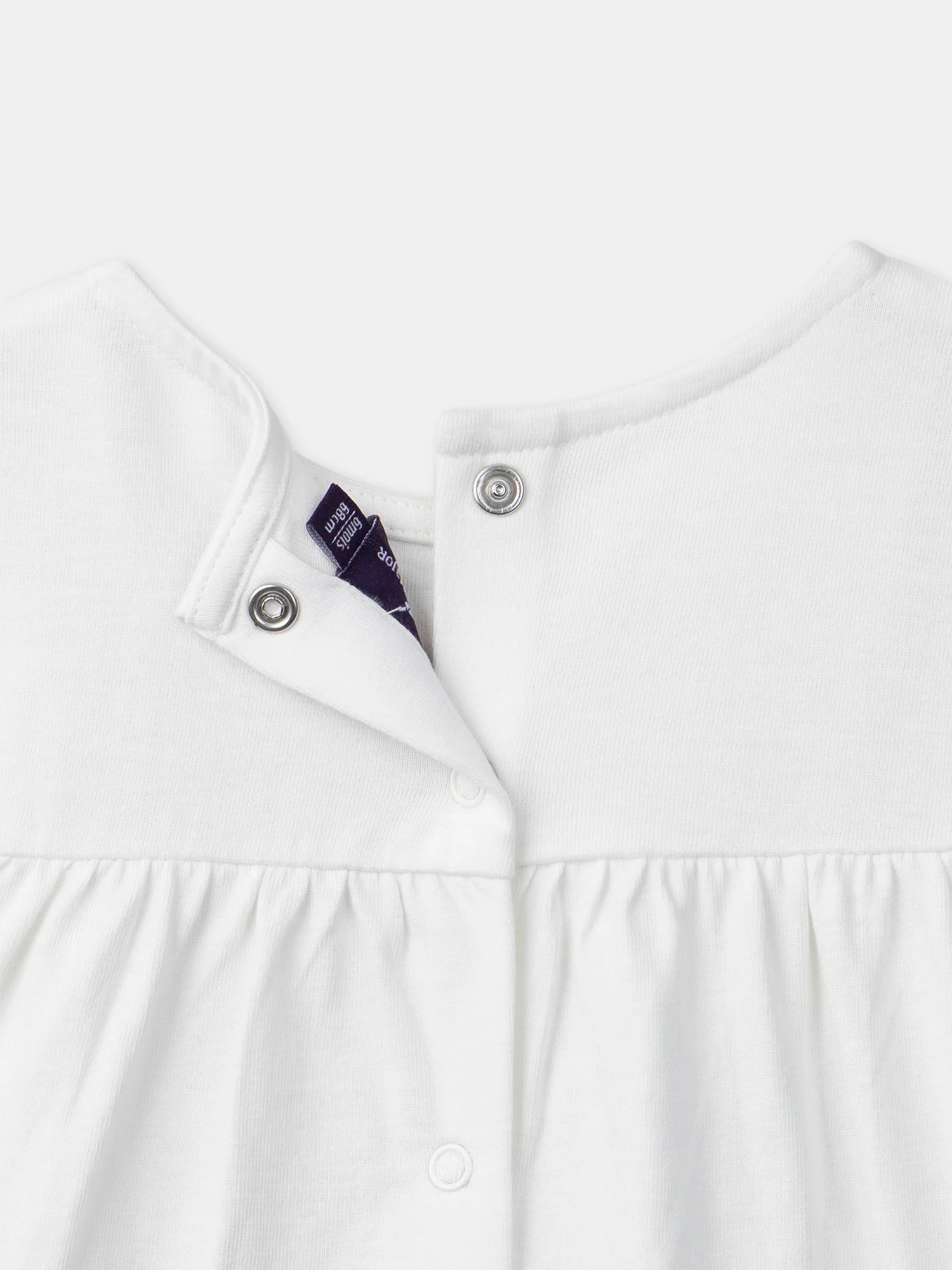 Blouse écrue à broderie fleurs Bébé Fille – Image 8