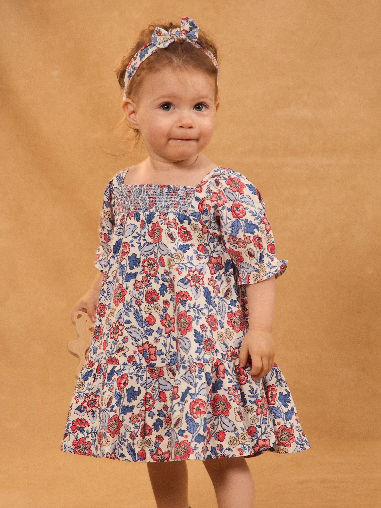 Robe imprimé fleuri Bébé Fille – Image 3