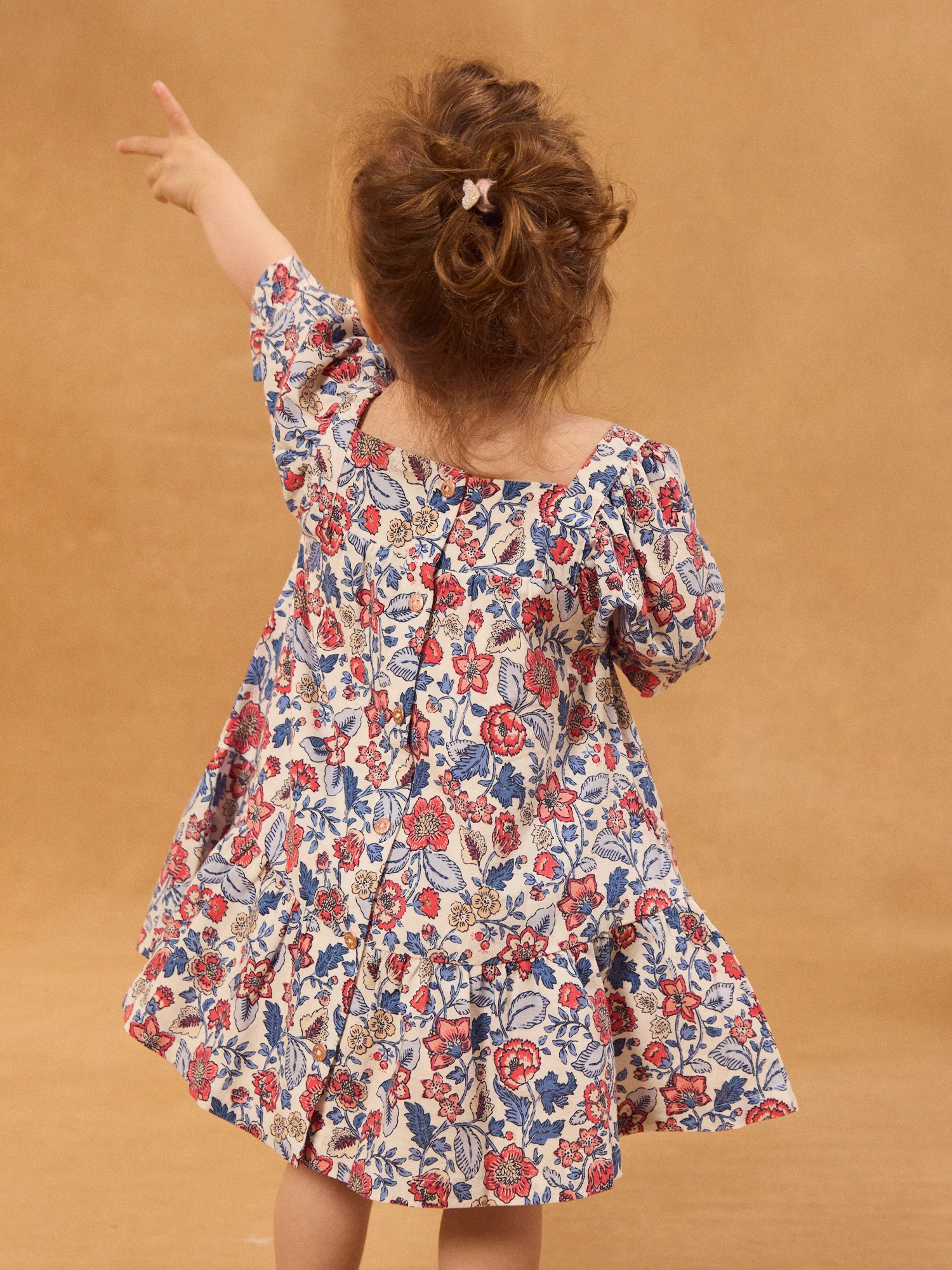 Robe imprimé fleuri Bébé Fille – Image 5