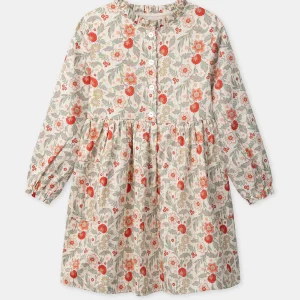 Robe imprimée fleuri Fille