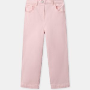 Pantalon wide leg rose Fille