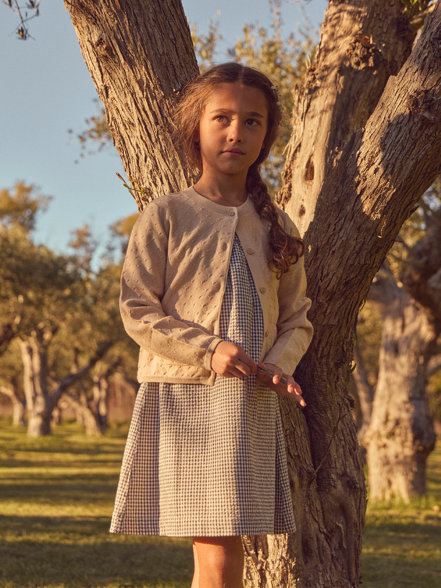 Gilet beige Fille – Image 5