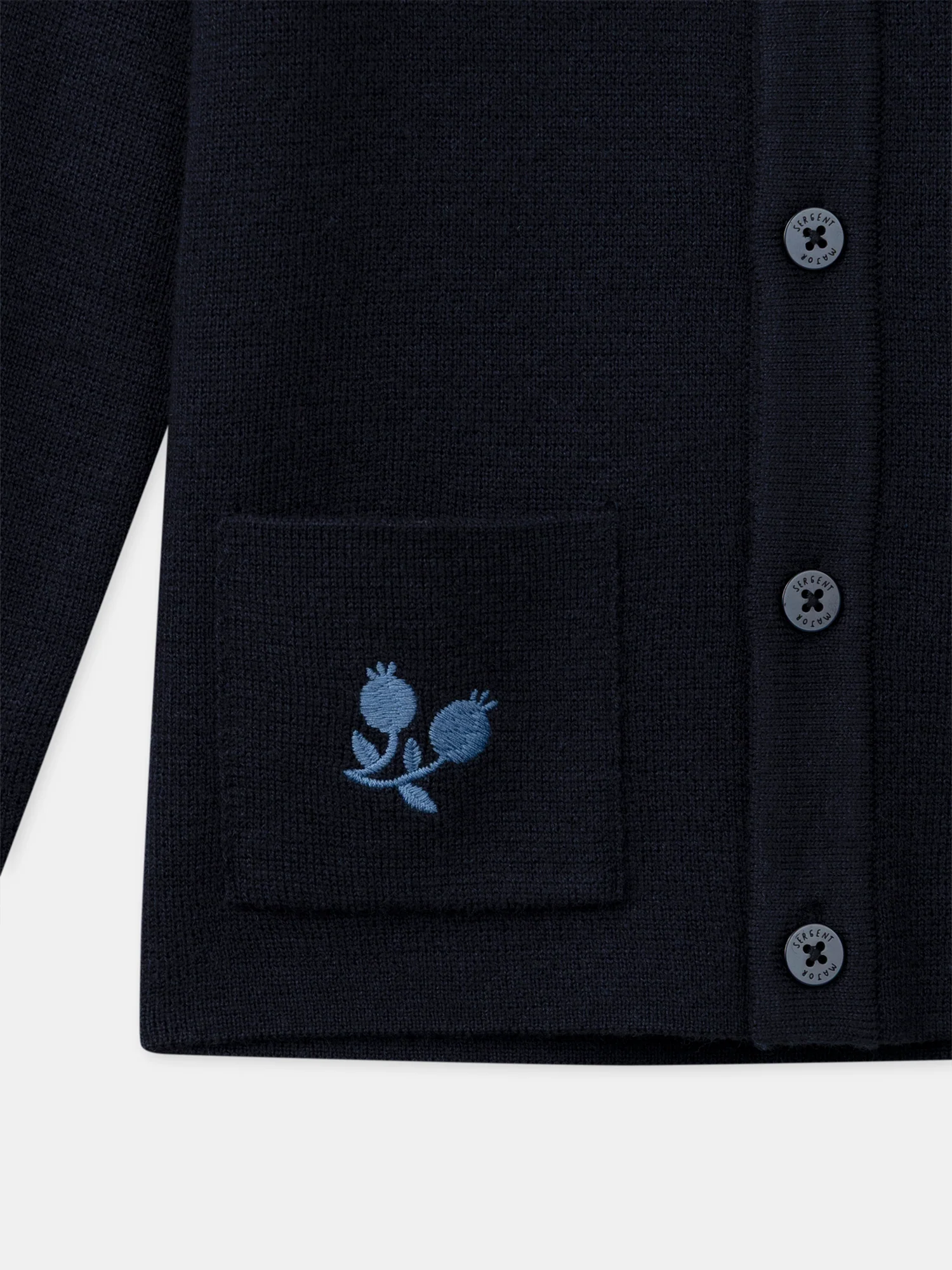 Cardigan bleu marine Fille – Image 7