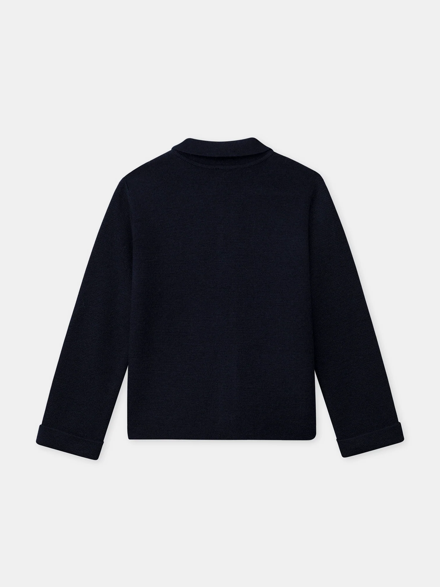 Cardigan bleu marine Fille – Image 8