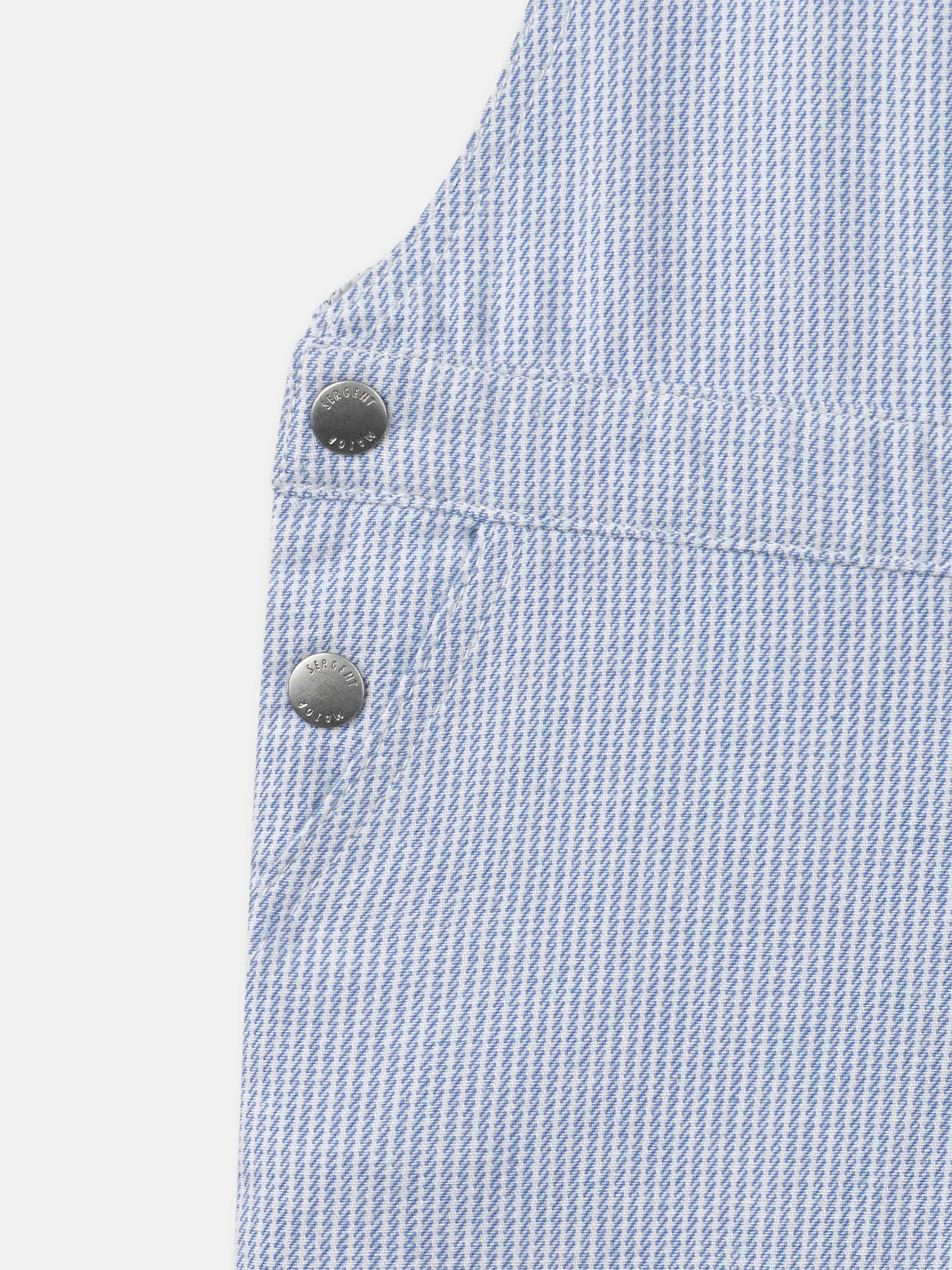 Salopette à rayures bleues et volants Fille – Image 7