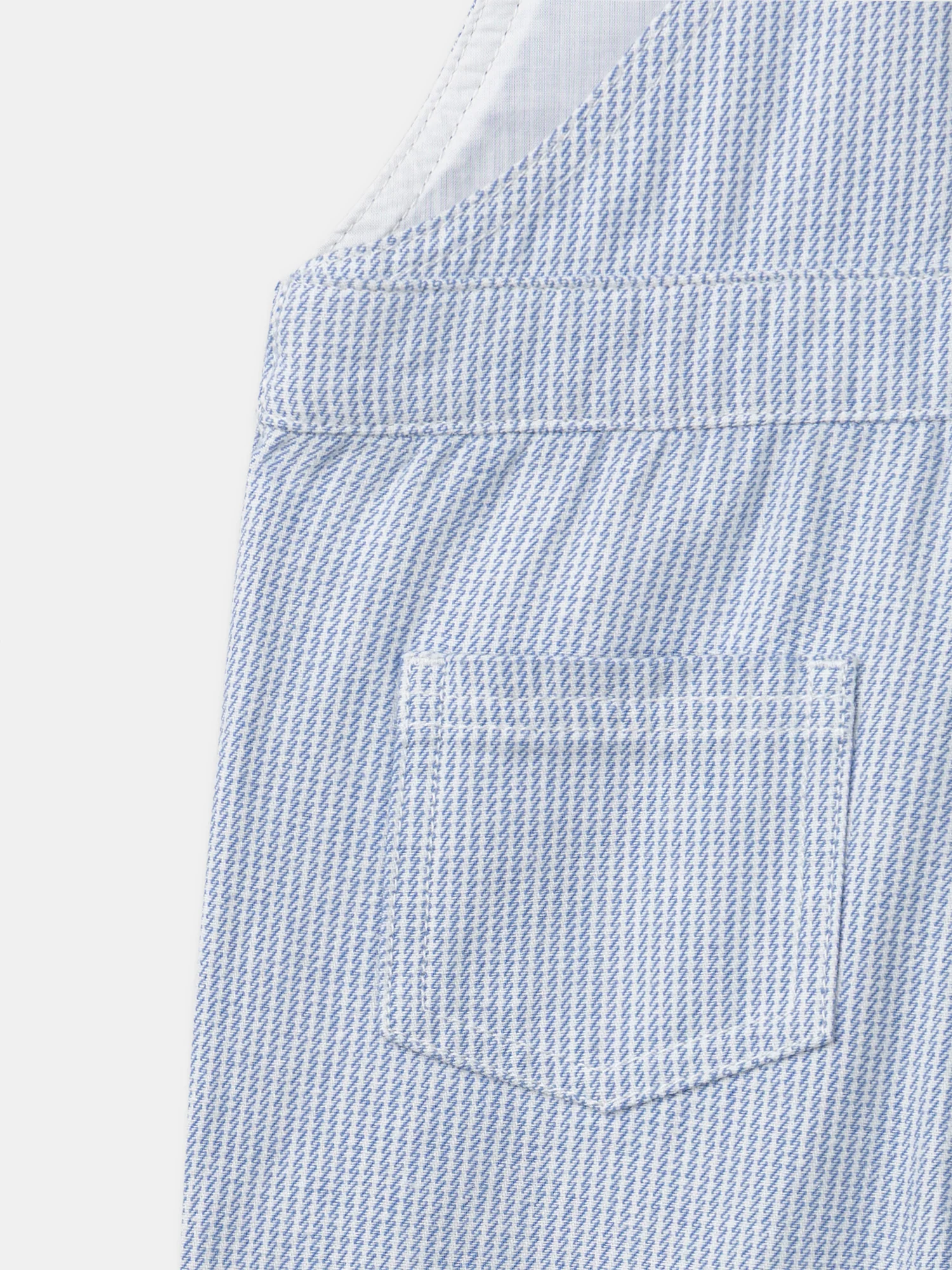 Salopette à rayures bleues et volants Fille – Image 8