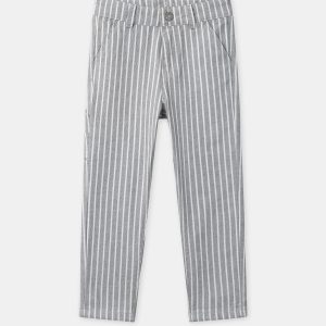 Pantalon à rayures grises Garçon