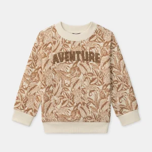 Sweat imprimé feuillages Garçon