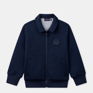 Gilet bleu marine Garçon