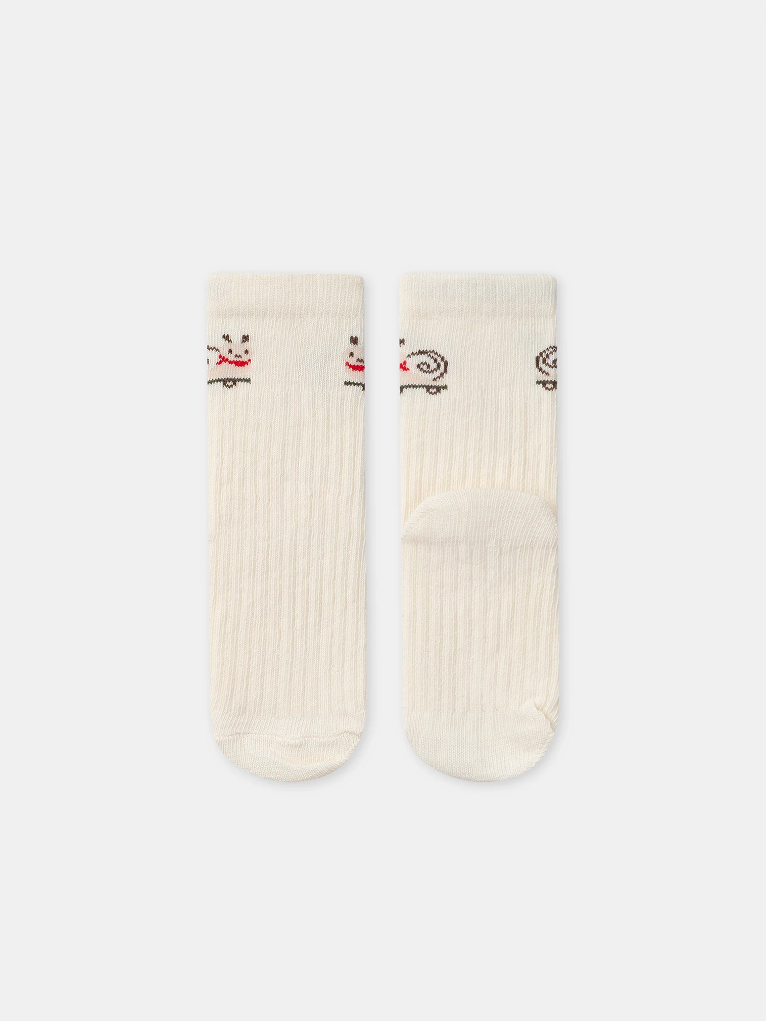 Lot de 2 paires de chaussettes écru ou à rayures Bébé Garçon – Image 5