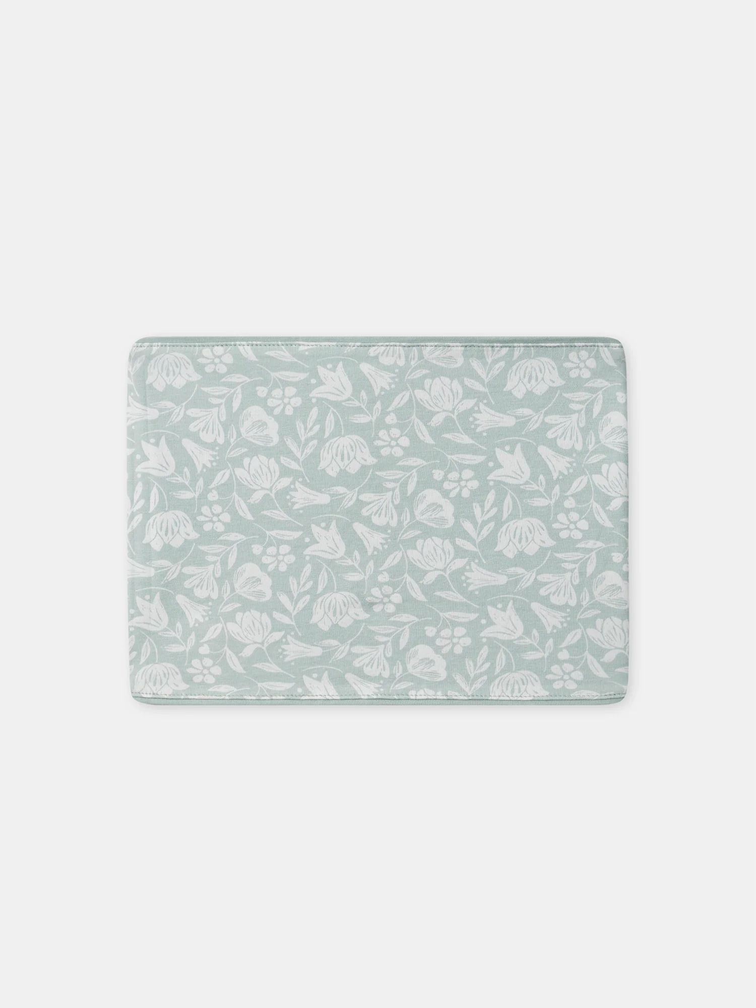 Écharpe réversible vert ou imprimé fleuri Fille – Image 3