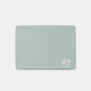 Écharpe réversible vert ou imprimé fleuri Fille