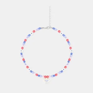 Collier perles et coquillage Fille