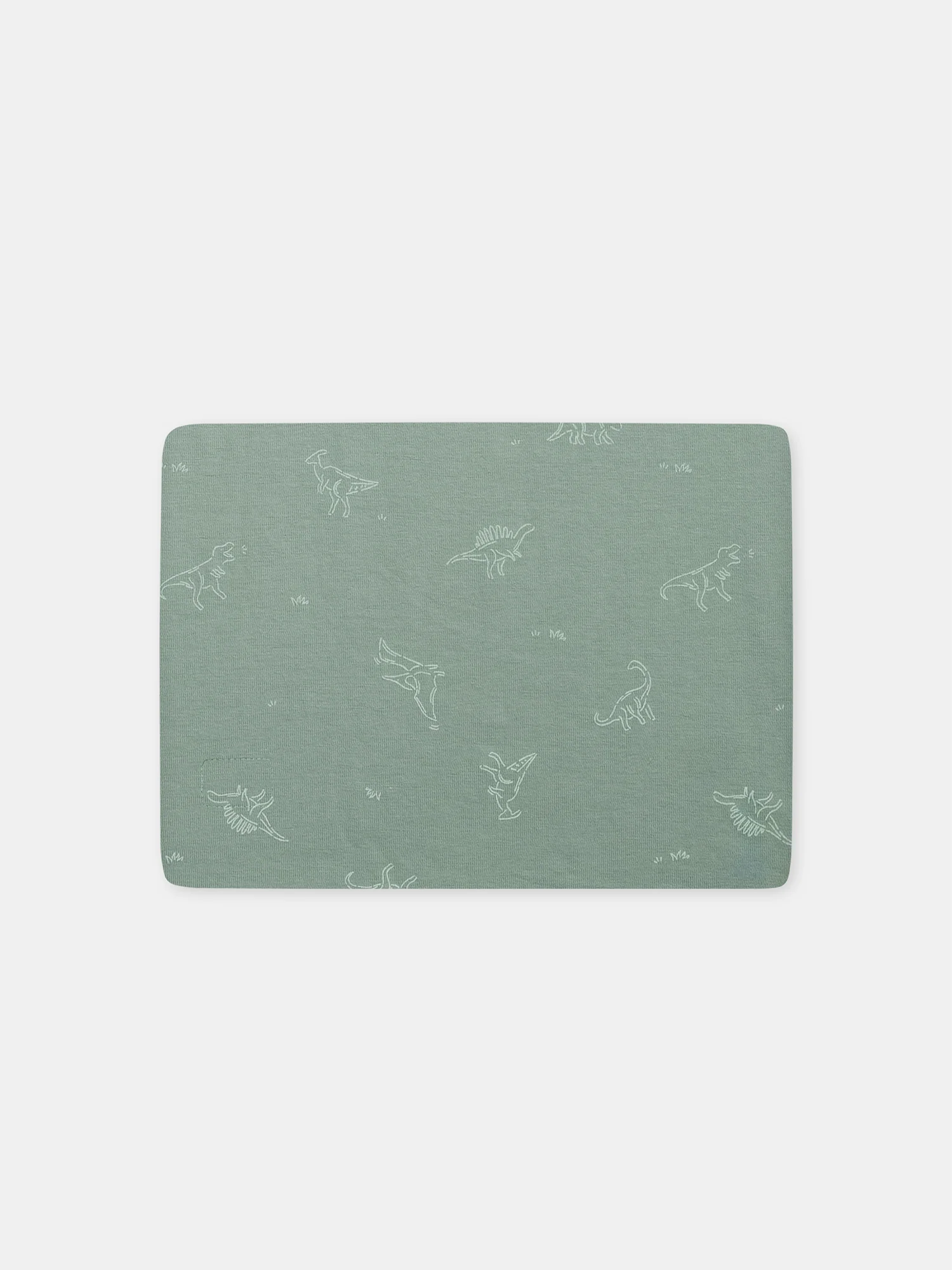 Écharpe réversible vert ou imprimé dinosaure Garçon – Image 3