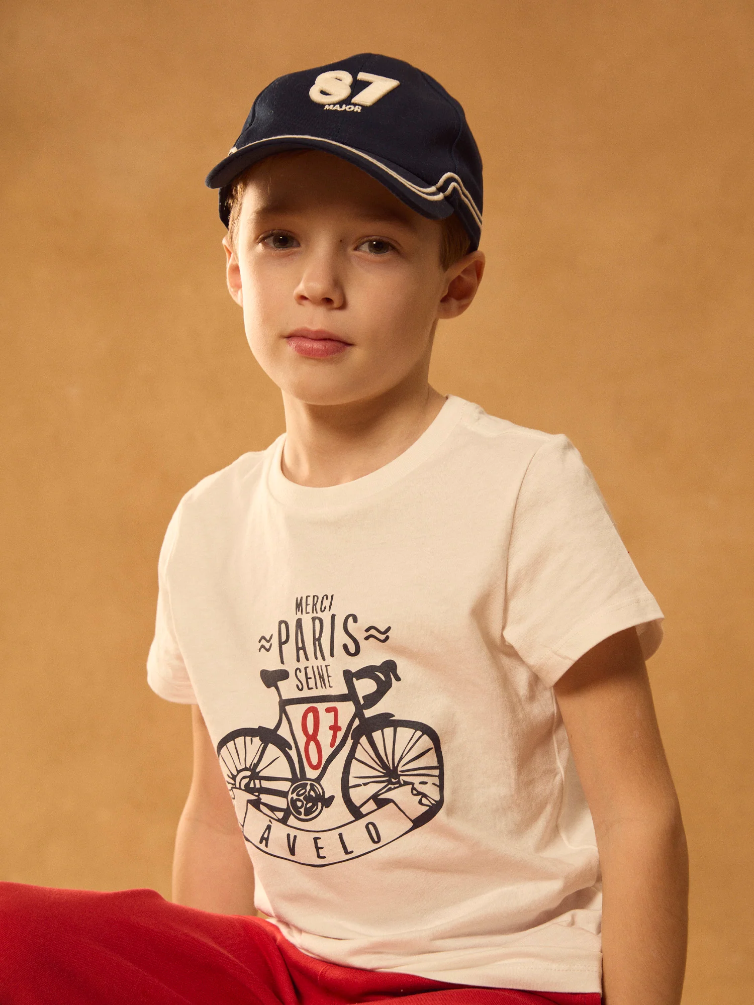 Casquette bleu marine Garçon – Image 4