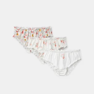 Lot de 3 culottes froufrous Fille