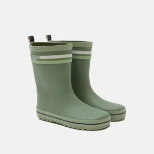 Bottes de pluie vertes imprimée dinosaures Garçon