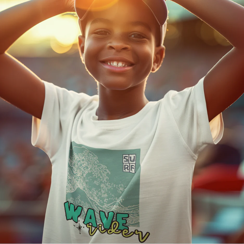 T-shirt 100% bio ★ WAVE