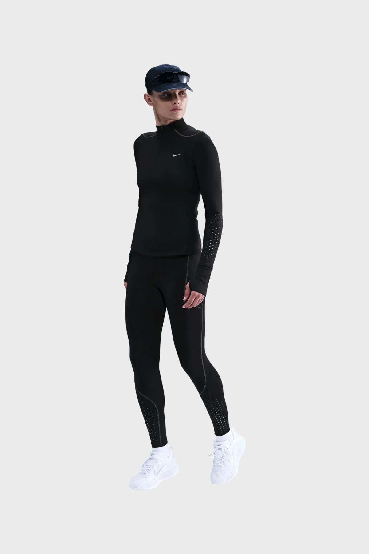 NIKE W - Nike Swift Women's Therma-FIT ADV 1/4 Zip Running Top with Reflective Details – Image 5