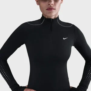 NIKE W -  Nike Swift Women's Therma-FIT ADV 1/4 Zip Running Top with Reflective Details