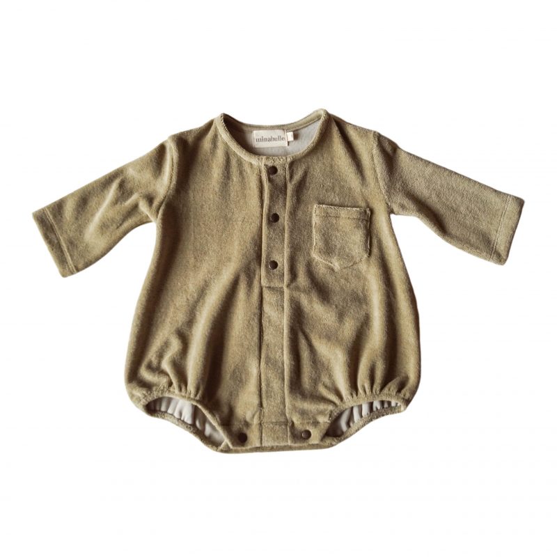 barboteuse BASILE éponge kaki – Image 3