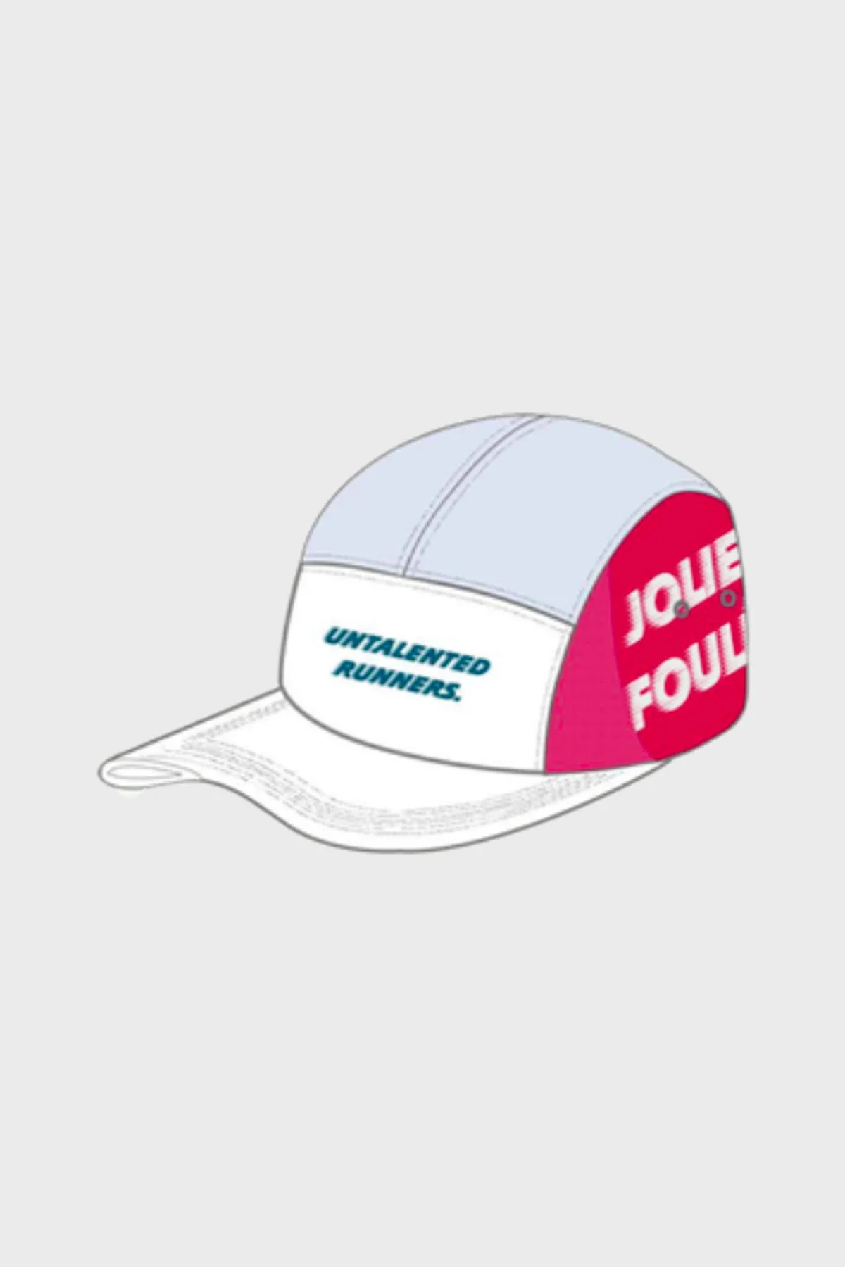 JOLIE FOULÉE x BUFF - Panel GO Cap White – Image 2