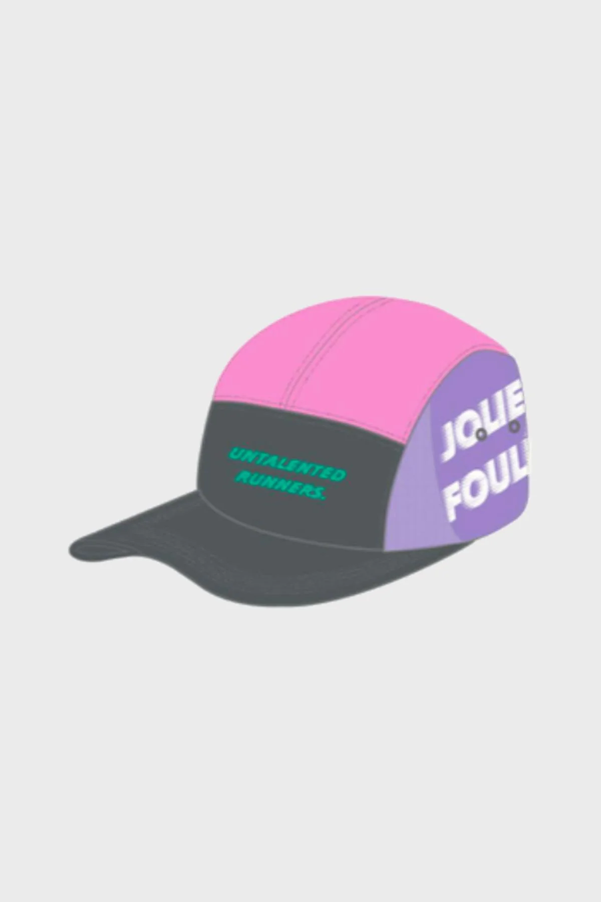 JOLIE FOULÉE x BUFF - Panel GO Cap Blk – Image 2