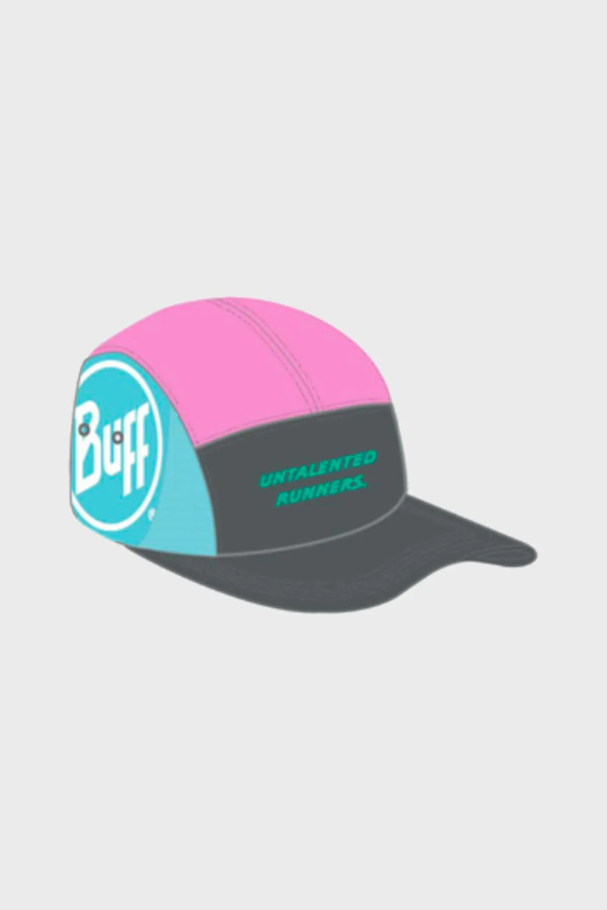 JOLIE FOULÉE x BUFF - Panel GO Cap Blk – Image 3