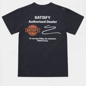 SATISFY x DISTANCE - MOTHTECH  T-SHIRT