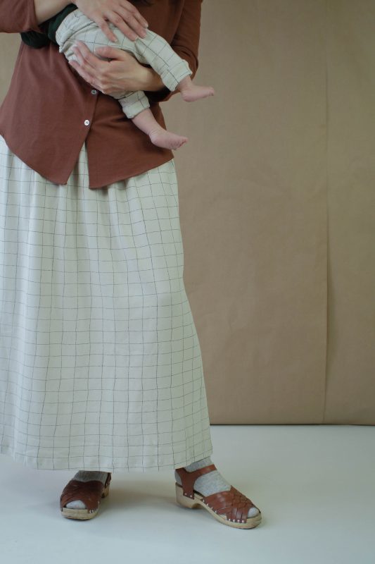 Jupe MARGOT carreaux gris – Image 7