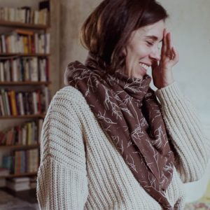 lange SISI  imprimé branches