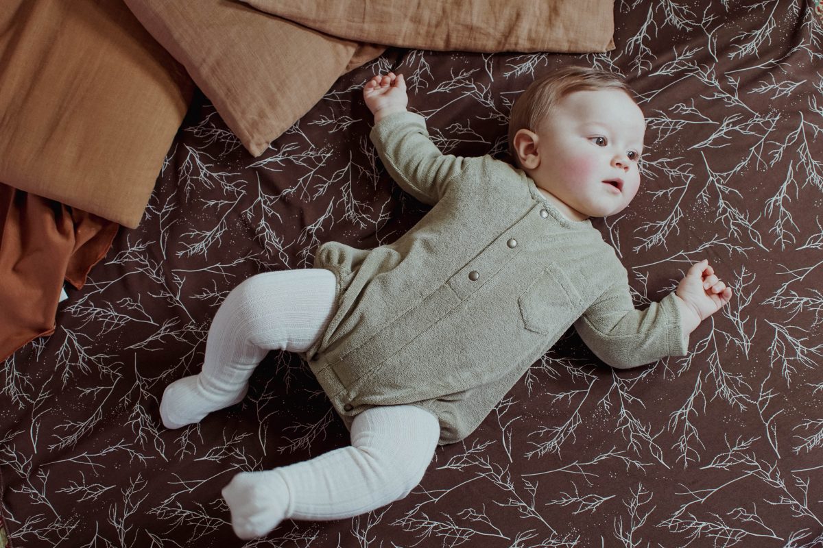 barboteuse BASILE éponge kaki