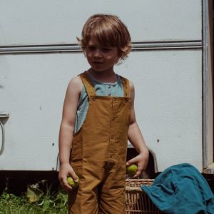 salopette-short SWAN bronze