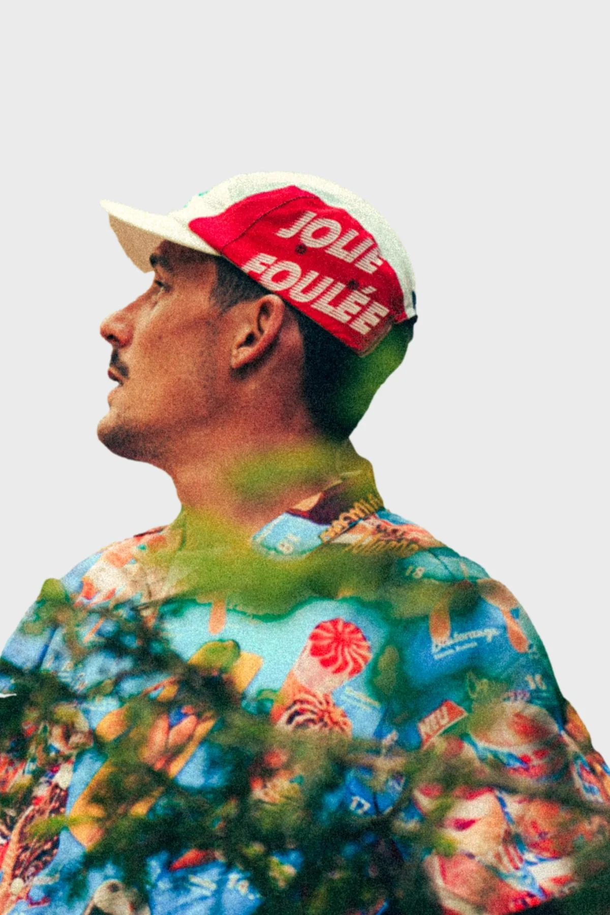 JOLIE FOULÉE x BUFF - Panel GO Cap White – Image 6