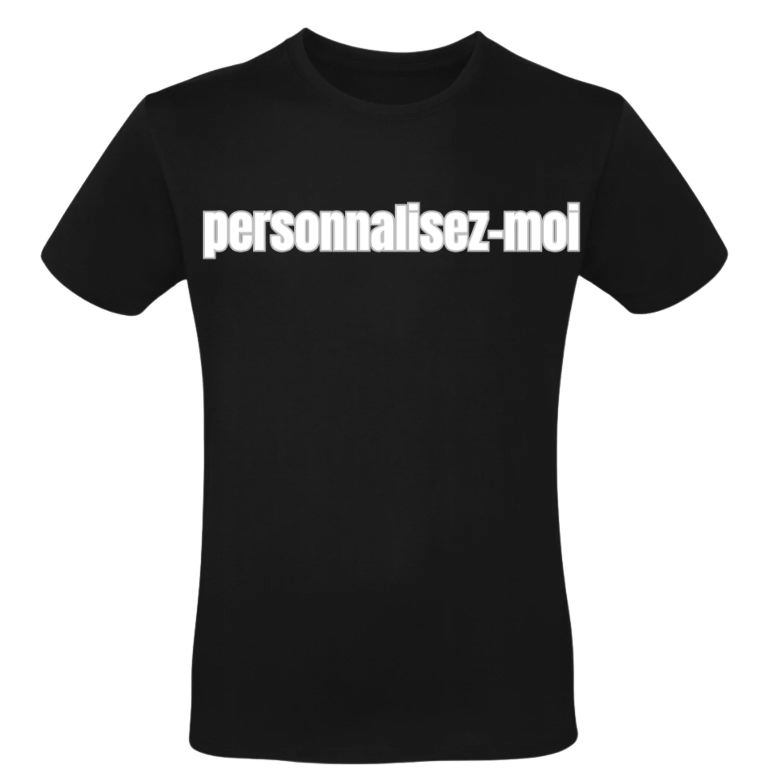 T-shirt personnalisé Homme 100% Coton ( Plusieurs Couleurs ) – Image 2